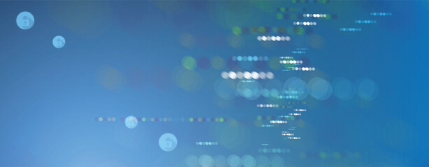 Fototapete - High technology and science background. Abstract  internet communications