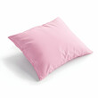 © Devender Stock Image - Soft pink pillow resting on a flat surface evokes comfort and relaxation in a cozy home setting showcasing gentle colors