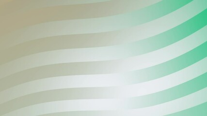 Wall Mural - Abstract Green and Beige Wave Stripes Background