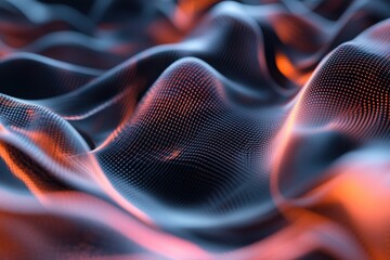 Digital background fwith audio graphics style