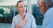 © WestLey/peopleimages.com - Office, hr and talking to employee, serious and shocked by complaint in meeting, chat and asking for help. Business, people and senior worker with concern for age discrimination and conversation