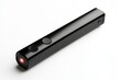 © Khadija - Sleek black laser pointer with two buttons red light minimalist design Perfect for presentations isolated on transparent background