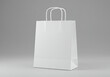 © Md - White paper bag mockup template for branding and product presentation