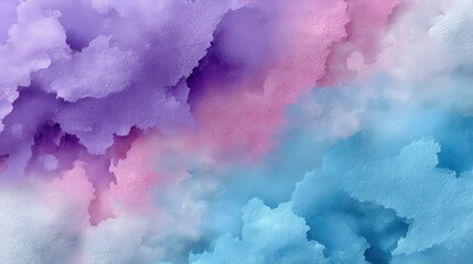 Wall Mural - vibrant abstract watercolor gradient symphony in soft pastel hues for artistic backgrounds