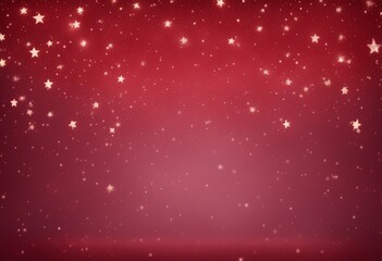 Wall Mural - red background stars christmas velvet sateen winter fun composition graphic nebula space glistering 
