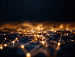 Fototapete - Quantum Neural Network Visualization Luminescent Data Connectivity Landscape Revealing Cutting-Edge AI Infrastructure and Digital Transformation Dynamics