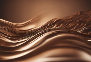 Wall Mural - brown abstract background wave design decoration abstraction shadow illustration card beautiful crea