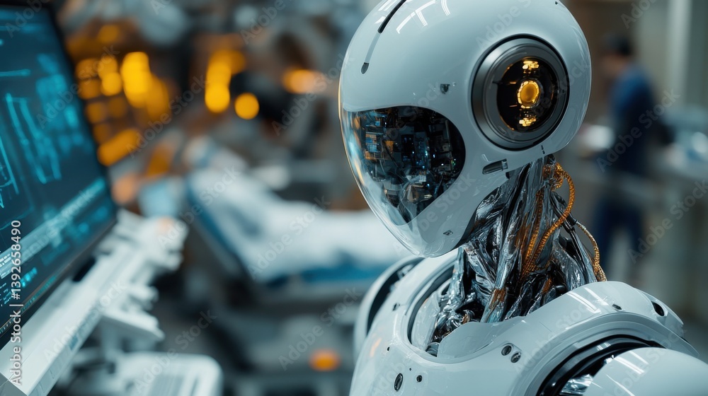 AI Robotic Surgeon in Virtual Simulation