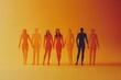 © Imagentive - Diverse Paper People Standing Together in Unity6