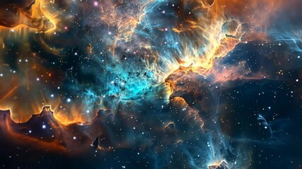 Wall Mural - Star Cluster Galaxy