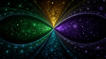 Wall Mural - a vibrant and colorful abstract background with a spiral design, featuring a variety of colors inclu