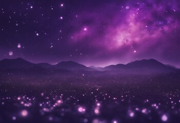 Wall Mural - galaxy purple illustration design sky night star nebula graphic decorative outer space universe wall