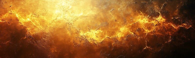 Aufkleber - Abstract Golden Texture Background With Light Streaks. Glowing Copper and Bronze Surface. Elegant Luxury Design : Generative AI
