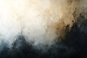 Poster - Abstract Painted Texture Background with Dark Blue and Neutral Tones for Art or Design Projects : Generative AI