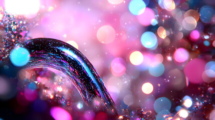 Wall Mural - a purple background with a blue line