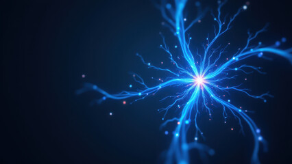 Wall Mural - Vagus Nerve Stimulation Illustration