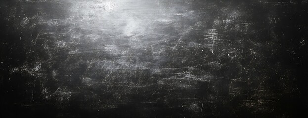 Aufkleber - Dark Grunge Texture Background with Scratches and Highlight Abstract Backdrop for Creative Projects : Generative AI