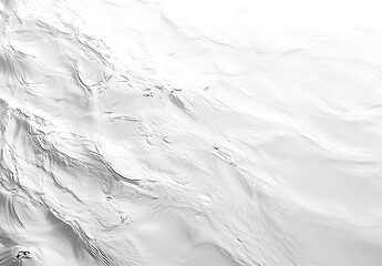 Poster - Monochrome Water Ripple Abstract Top View Stunning Grey Scale Water Texture Beautiful Surface Reflections and Light Play : Generative AI
