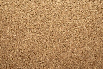 Fototapete - Cork Board Texture Background Close Up Detailed Natural Material Office Supply Bulletin Board : Generative AI