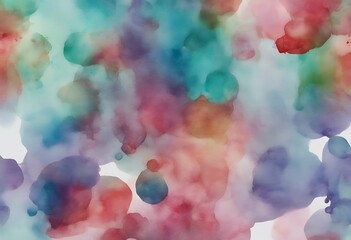 Wall Mural - red stains background green watercolor paint png purple colors creativity illustration abstract tran