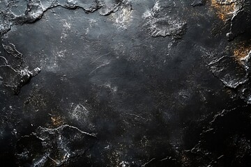 Aufkleber - Dark Grunge Texture Background with Rough Stone Slate Surface Perfect for Industrial and Abstract Designs Gritty Backdrop : Generative AI