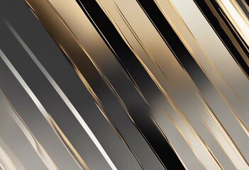 Wall Mural - lines beautiful gray gold light gradient technology soft black luxury white texture pattern backgrou
