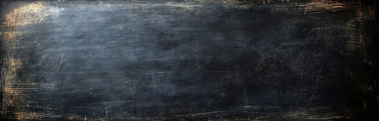 Aufkleber - Chalkboard Texture Background Rustic Dark Backdrop for Menu Board or Presentation Display Vintage Style : Generative AI