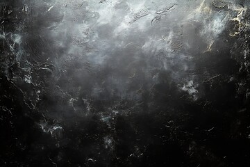 Aufkleber - Dark Grunge Texture Background with Concrete Effect Perfect for Mockups and Artistic Compositions Great for Designers and Artists : Generative AI