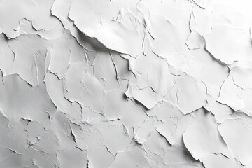 Fototapete - White Texture Abstract Background Plaster Wall with Rough Surface Pattern Decorative Art Backdrop for Design : Generative AI