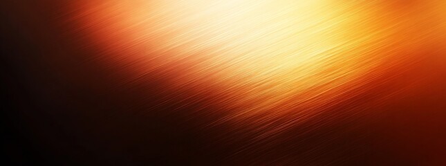 Aufkleber - Abstract Orange Light Streaks Background Warm Glowing Pattern with Diagonal Lines Energy and Motion Texture : Generative AI