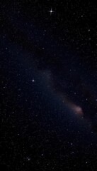 Wall Mural - Vast, inky black night sky ablaze with countless sparkling stars, outer space, astronomical, galaxy
