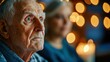 © NovaVision - A distinguished elderly man with a thoughtful expression is captured in a close-up portrait.