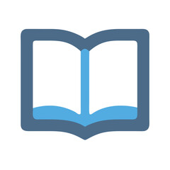 Poster - Open Book Vector Icon Design

