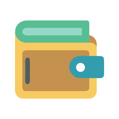 Poster - Wallet Icon Vector for Finance, Payment, and Digital Transaction Concepts