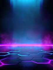Wall Mural - futuristic esport background for gaming live streaming. esport game tournament competition neon bann
