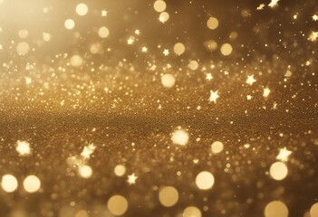 Wall Mural - vertical background christmas golden glitter stars shiny bright blurred light gloss shine gold sparkle glistering art glittering yellow decoration garish celebrate elegance glowing illuminated
