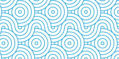 Wall Mural - overlapping pattern minimal diamond geometric waves spiral transparent and abstract circle wave line