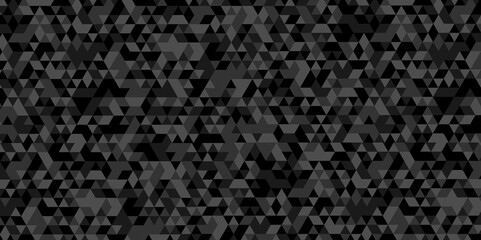 Wall Mural - vector black and gray polygon mosaic triangle overlap texture background. black and gray overlapping