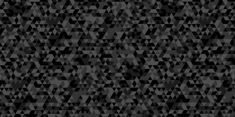 Wall Mural - vector black and gray polygon mosaic triangle overlap texture background. black and gray overlapping