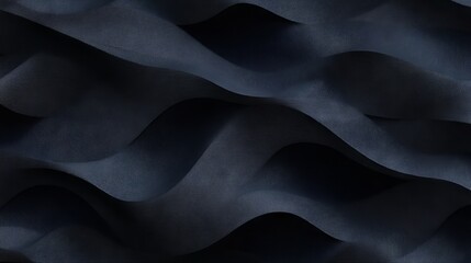Wall Mural - wavy, textured dark gray background with subtle, organic-like curves and patterns creating a flowing