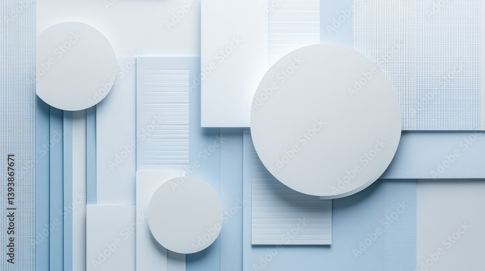 Minimalist academic PowerPoint background with white canvas, large ...