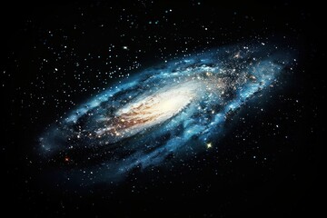 Wall Mural - galaxy universe galaxy space.