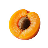 apricots isolated on white background PNG