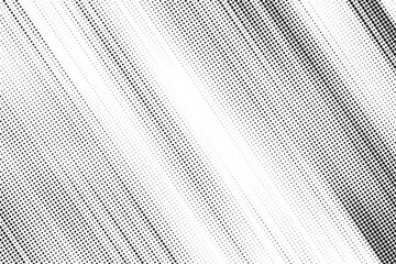 Fototapete - Halftone background vector, abstract backdrop design with two tone pattern and copy space for edit your content