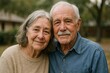 © Rawpixel.com - Elderly couple smiling outdoors