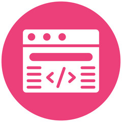 web programming icon