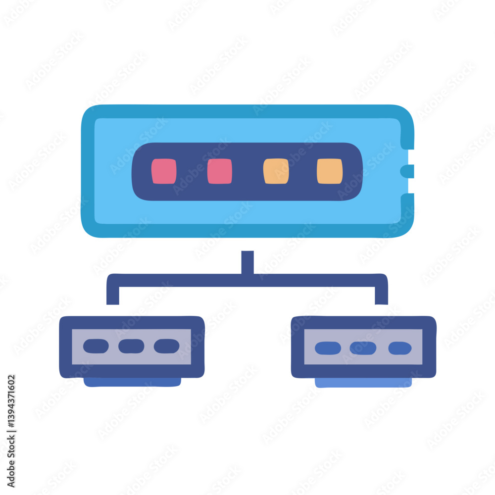  Stylish KVM Switch Icon for Management