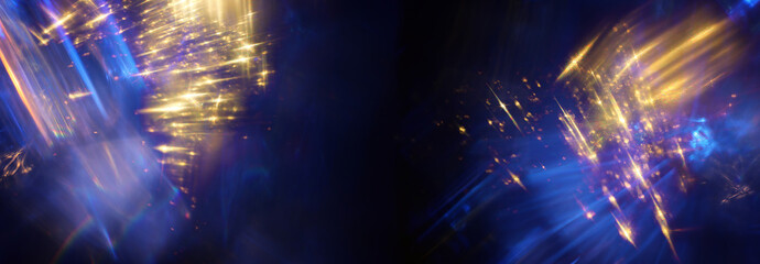 Wall Mural - abstract background of soft focus bokeh lights