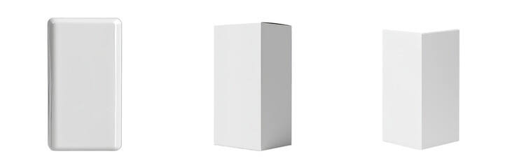Aufkleber - Minimalist mockups showcasing isolated rectangular shapes for design projects