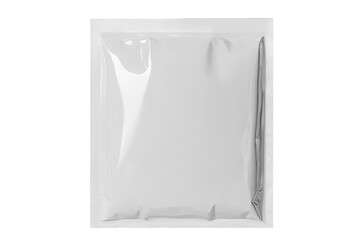 Leinwandbilder - Minimalist mockup showing an isolated silver packaging for product display and promotional use